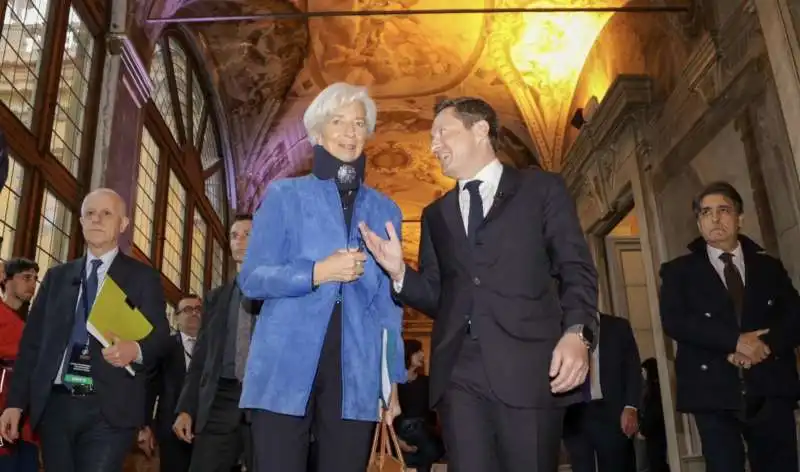 luciano fontana christine lagarde andrea ceccherini