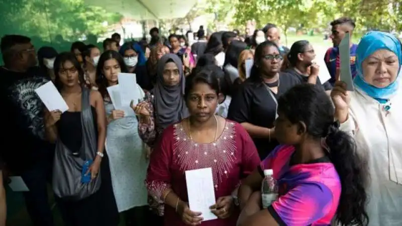 manifestazione a singapore per la grazia a Tangaraju Suppiah