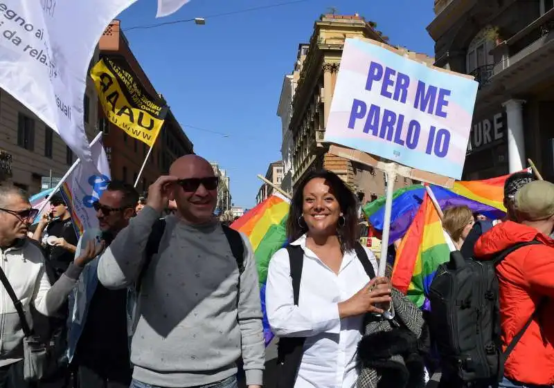 manifestazione per i diritti delle giovani persone transgender  foto di bacco (12)