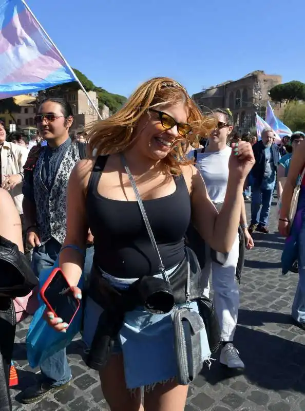 manifestazione per i diritti delle giovani persone transgender  foto di bacco (24)