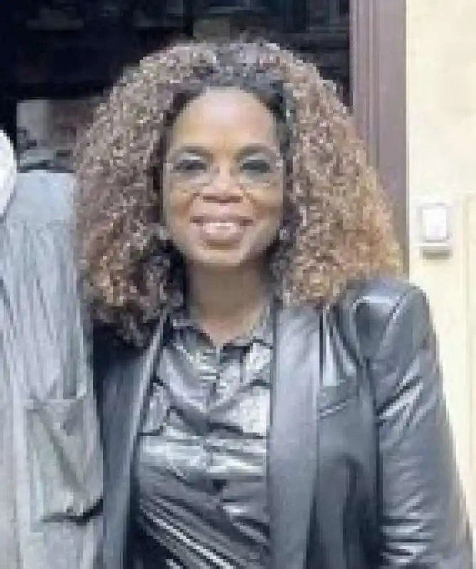 oprah winfrey a roma in via dei portoghesi