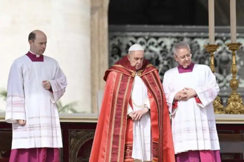 papa francesco domenica delle palme 2