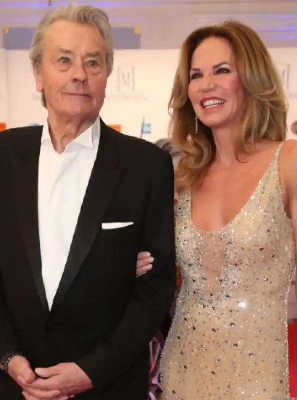 rosalie van breemen alain delon 2