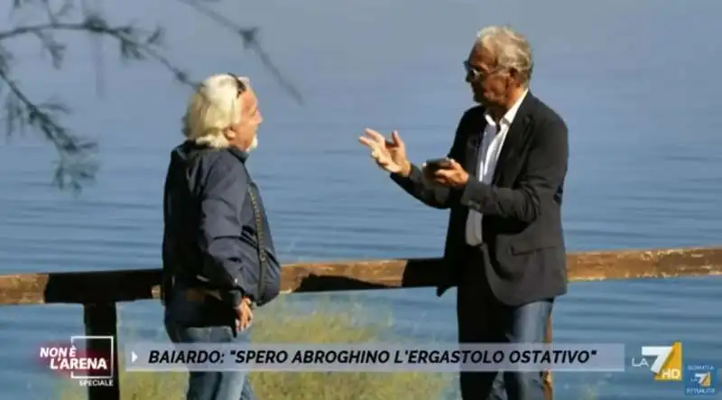 salvatore baiardo   massimo giletti   non e l'arena   4