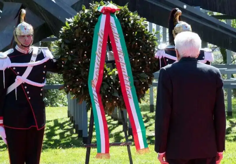 sergio mattarella a cuneo   25 aprile 2023 