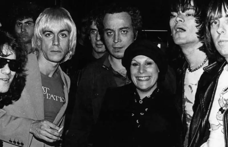 seymour e linda stein con i ramones