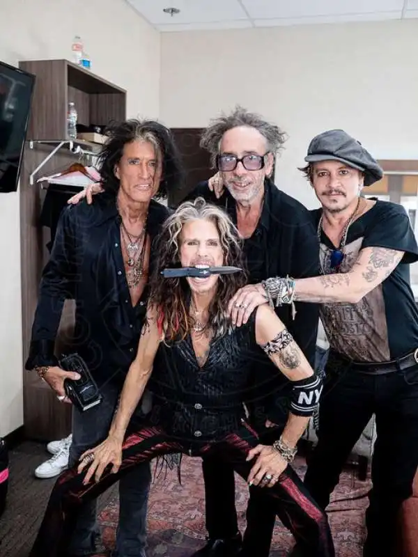 steven tyler aerosmith johnny depp