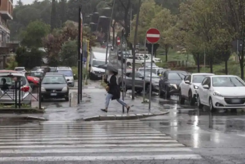 strade allagate a roma   11