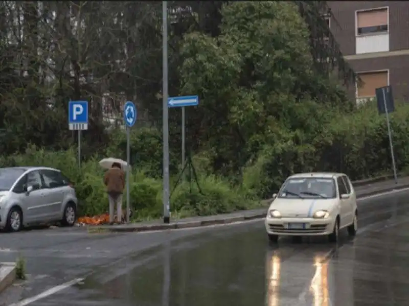 strade allagate a roma   12