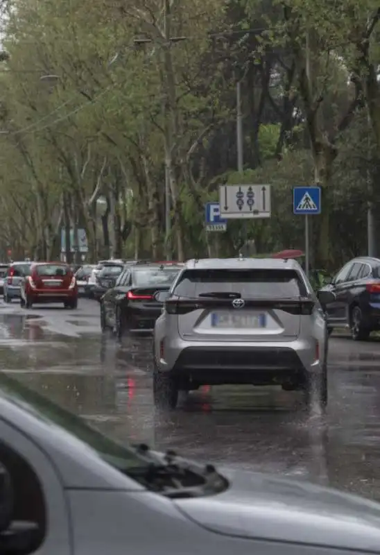 strade allagate a roma   7