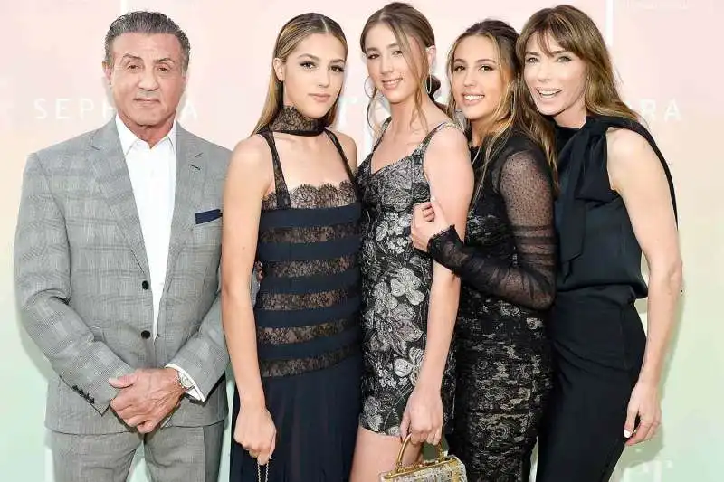 THE FAMILY STALLONE. 