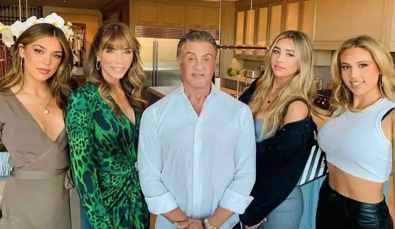 THE FAMILY STALLONE. 