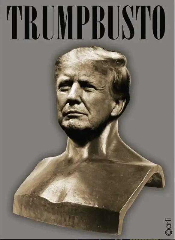 TRUMPBUSTO - MEME BY EMILIANO CARLI 