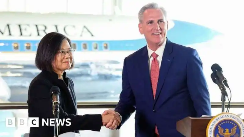 TSAI ING WEN E KEVIN MCCARTHY 