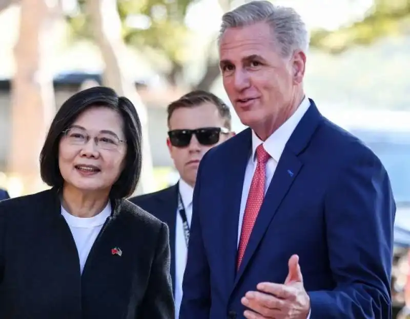 TSAI ING WEN E KEVIN MCCARTHY 