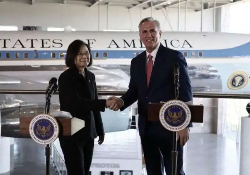 TSAI ING WEN E KEVIN MCCARTHY 