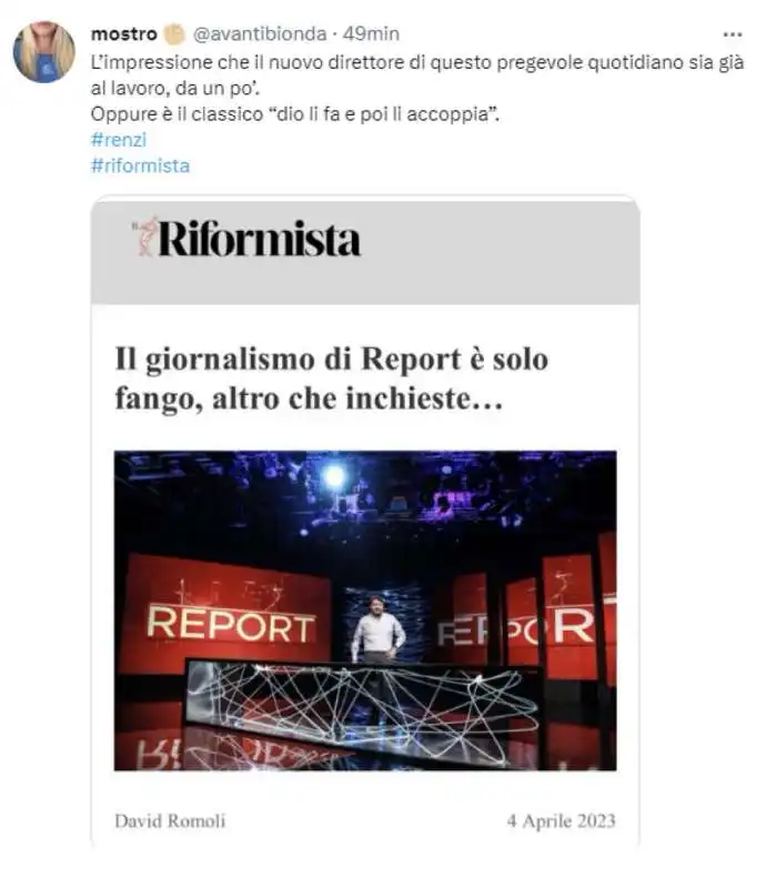 tweet su matteo renzi nuovo direttore del riformista 3