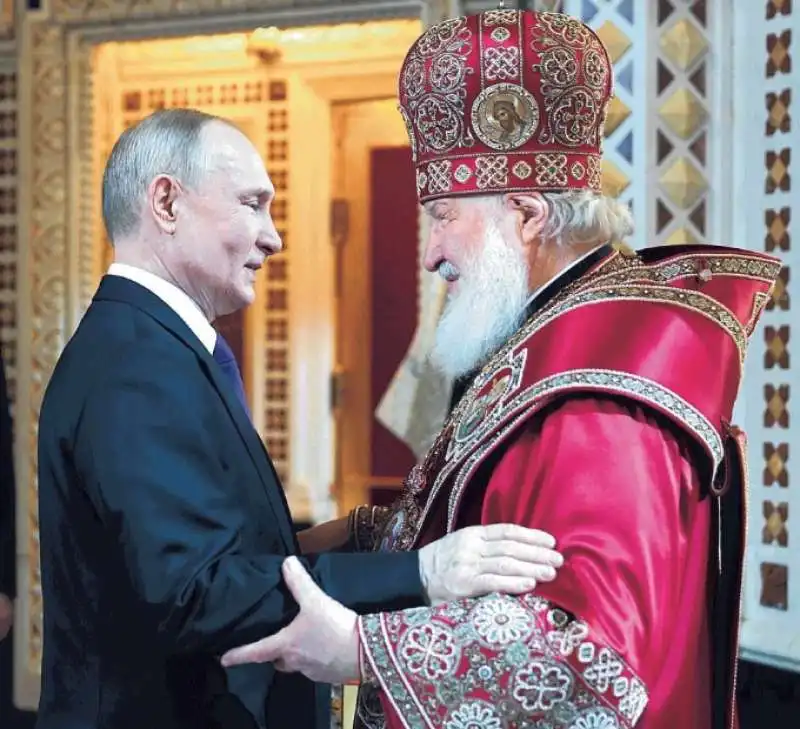 VLADIMIR PUTIN E IL PATRIARCA KIRILL