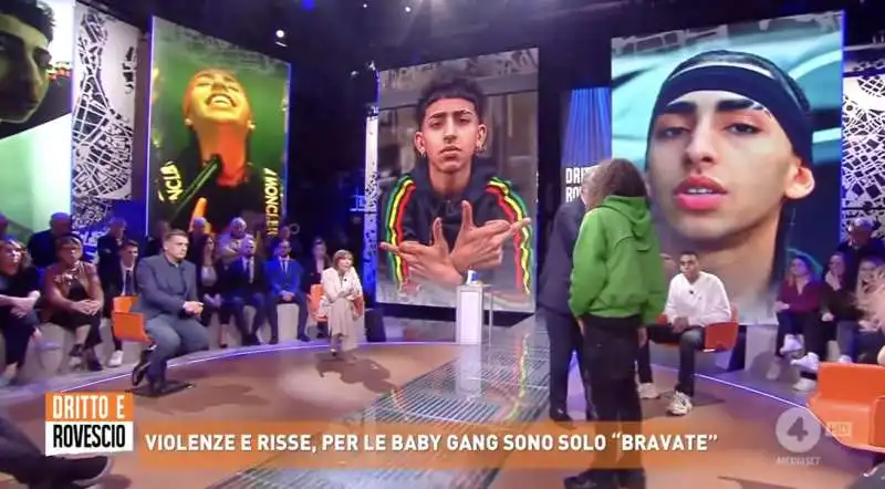 telescazzo tra baby touche?? e paolo del debbio   5