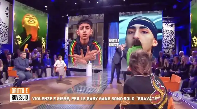 telescazzo tra baby touche?? e paolo del debbio   1