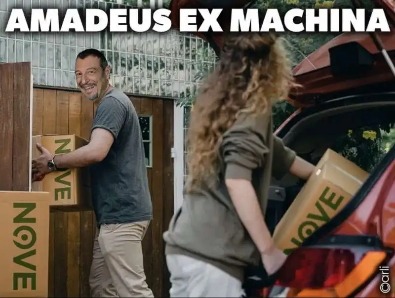 AMADEUS EX MACHINA - MEME BY EMILIANO CARLI 