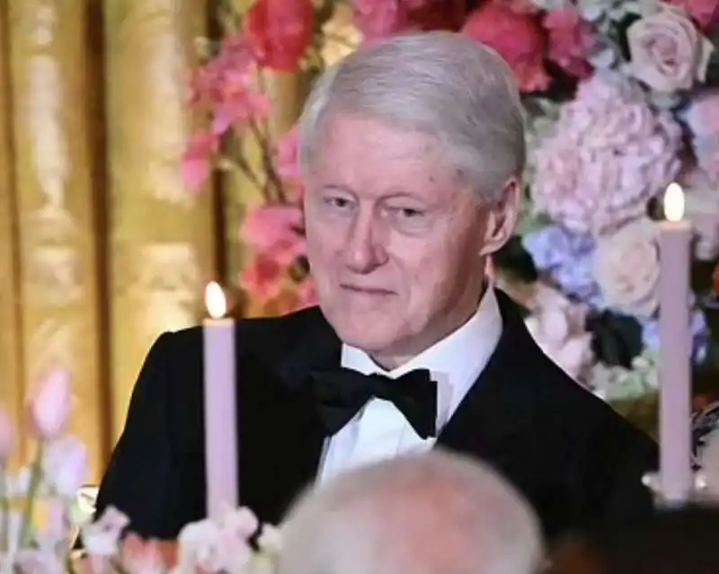 bill clinton cena di gala alla casa bianca   