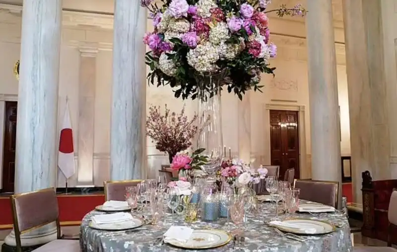 cena di gala per il premier giapponese fumio kishida alla casa bianca