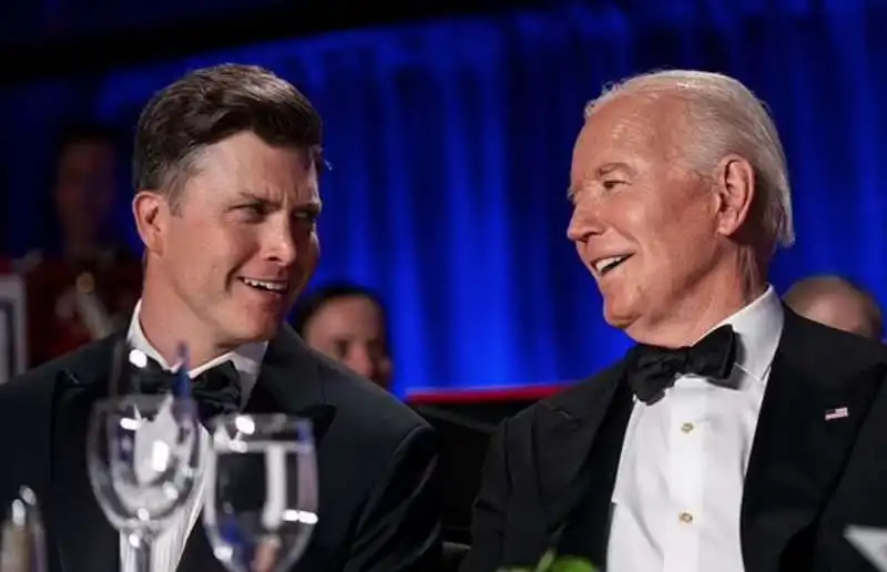 colin jost joe biden  