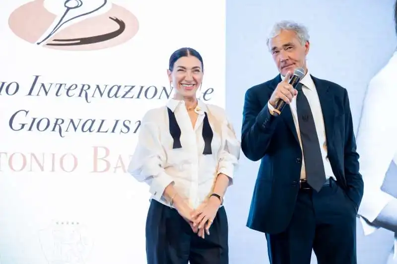 elisabetta franchi e massimo giletti 