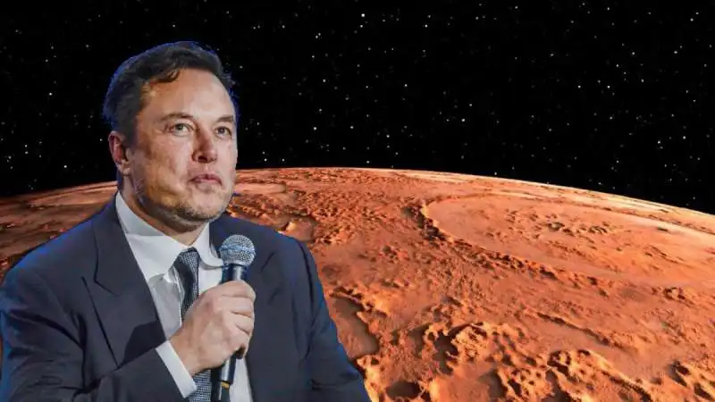 elon musk - missione marte con space x