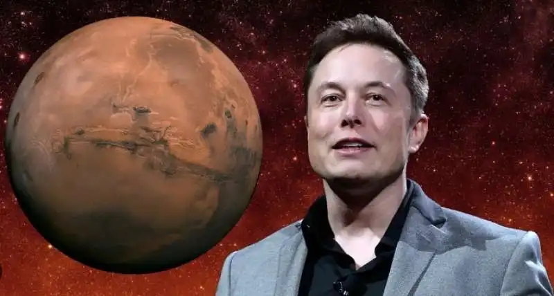 elon musk - missione marte con space x