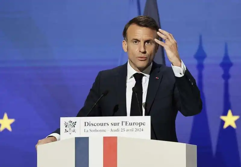 emmanuel macron   discorso sull europa alla sorbona   25 aprile 2024   7