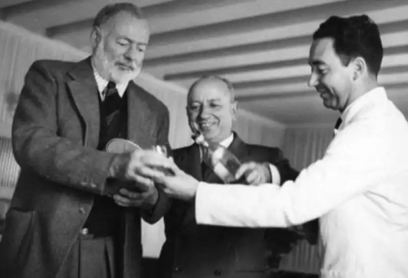 ernest hemingway   giuseppe cipriani e il padre di arrigo