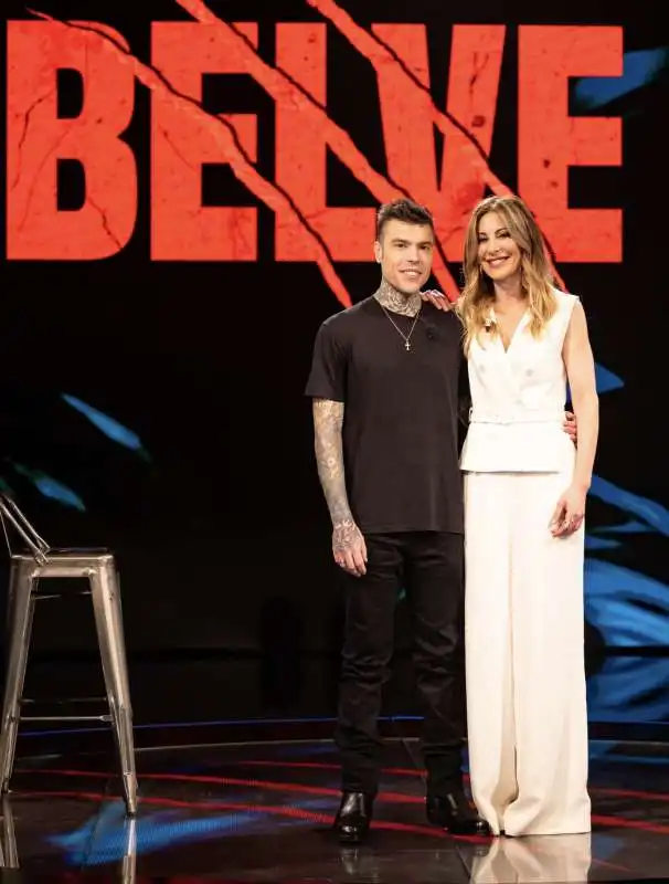 fedez e francesca fagnani a belve 