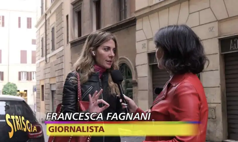 francesca fagnani - striscia la notizia