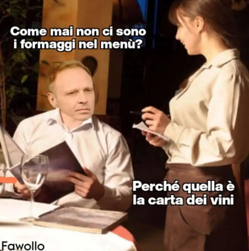 francesco lollobrigida - formaggi meme 