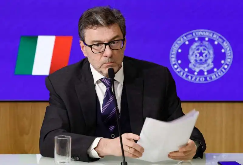 GIANCARLO GIORGETTI - PRESENTAZIONE DEF 2024 