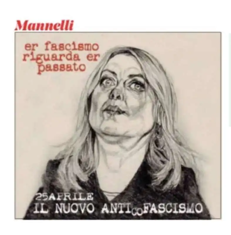 GIORGIA MELONI E L ANTIFASCISMO - VIGNETTA BY MANNELLI PER IL FATTO QUOTIDIANO