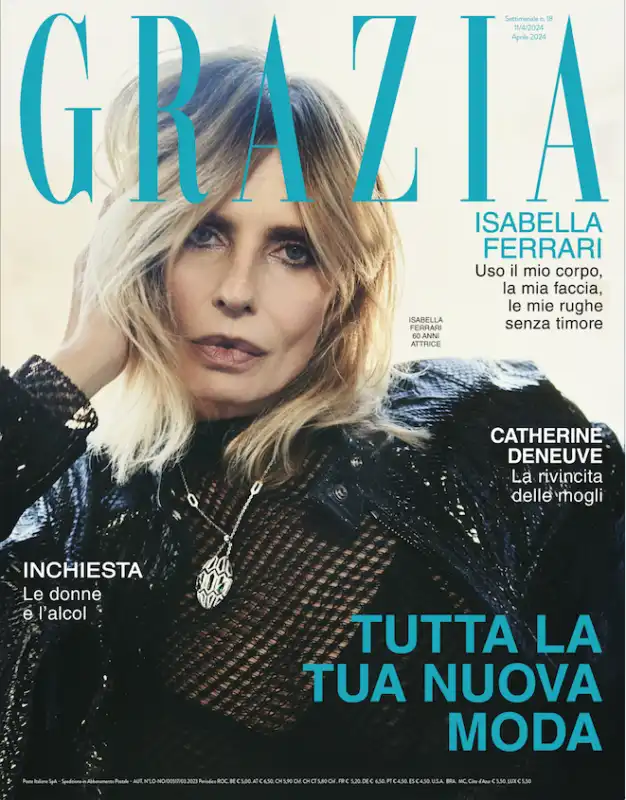 GRAZIA COVER ISABELLA FERRARI