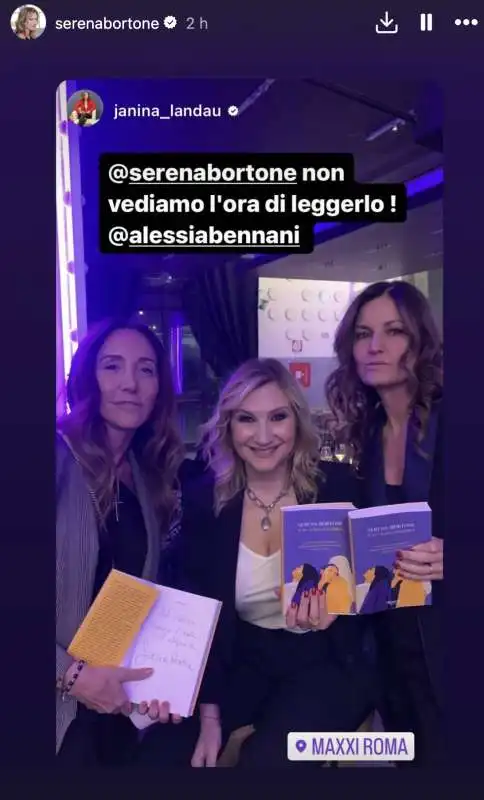 janina landau serena bortone alessia bennani 