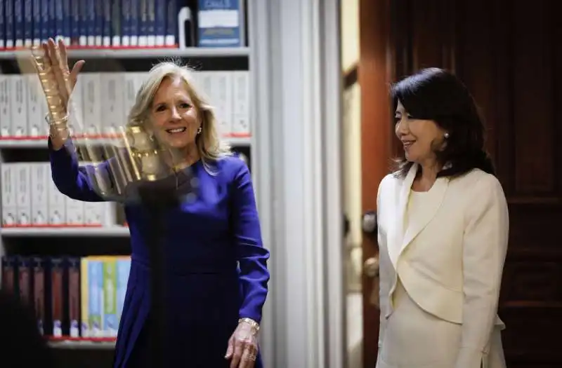 jill biden e yuko kishida