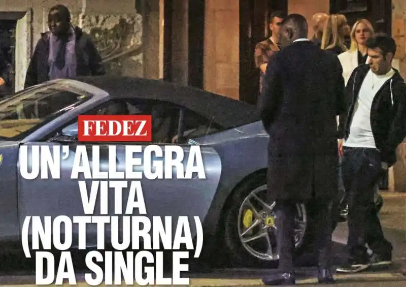 le serate da single di fedez   foto di chi   4