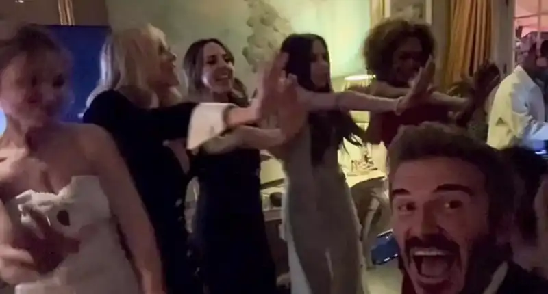 le spice girls al compleanno di victoria beckham 3