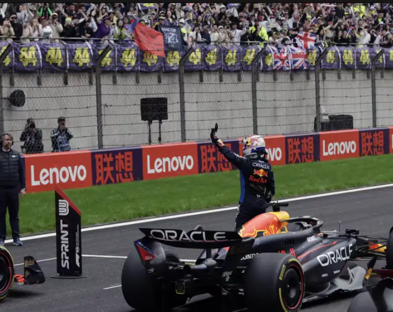 max verstappen - vittoria al gp di cina di Formula 1