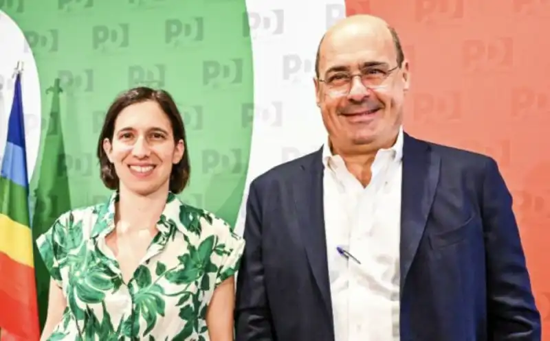 nicola zingaretti elly schlein