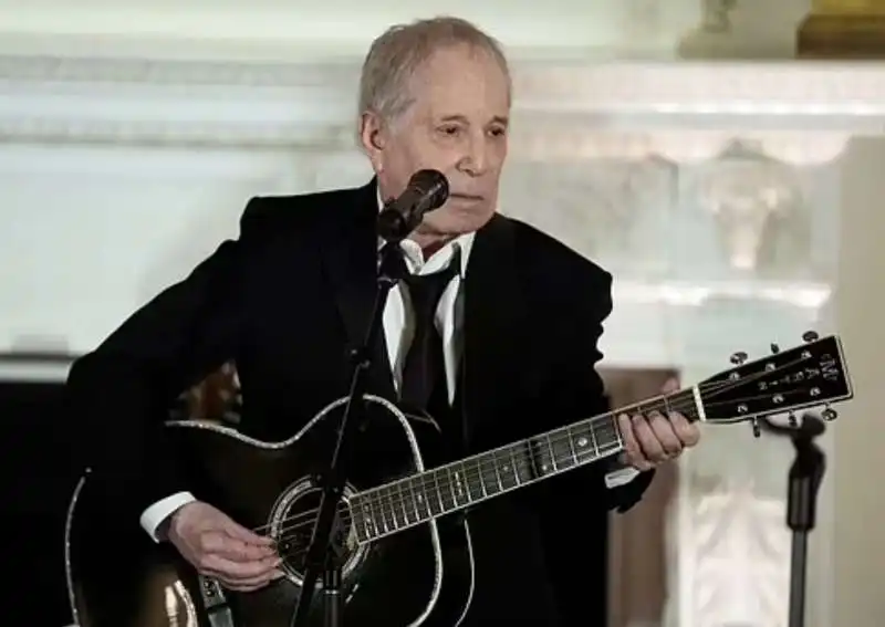 paul simon   cena di gala alla casa bianca   