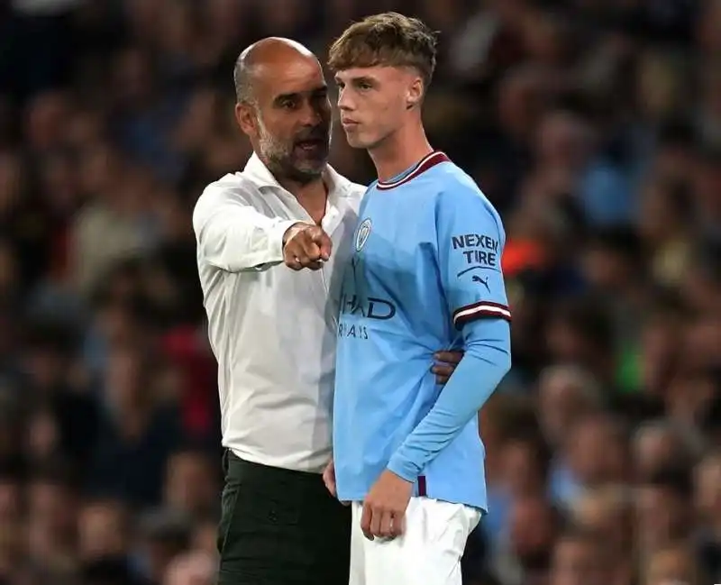 pep guardiola cole palmer 