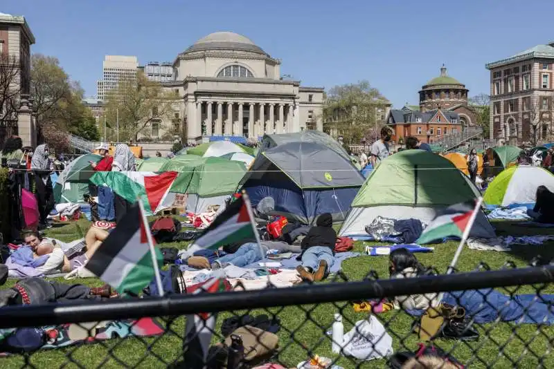 proteste alla columbia university   2