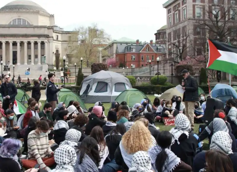 PROTESTE ALLA COLUMBIA UNIVERSITY - 3