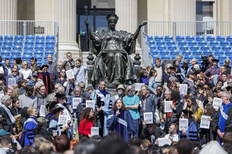 proteste alla columbia university   6